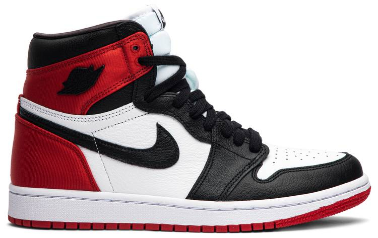 Air Jordan 1 Retro High Satin Black Toe CD0461-016